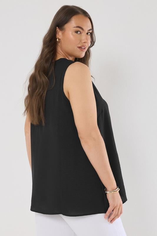 Evans EVANS Curve Black Pleat Front Vest