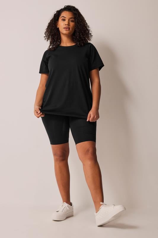 Evans EVANS Curve Black Pull On Cycling Shorts