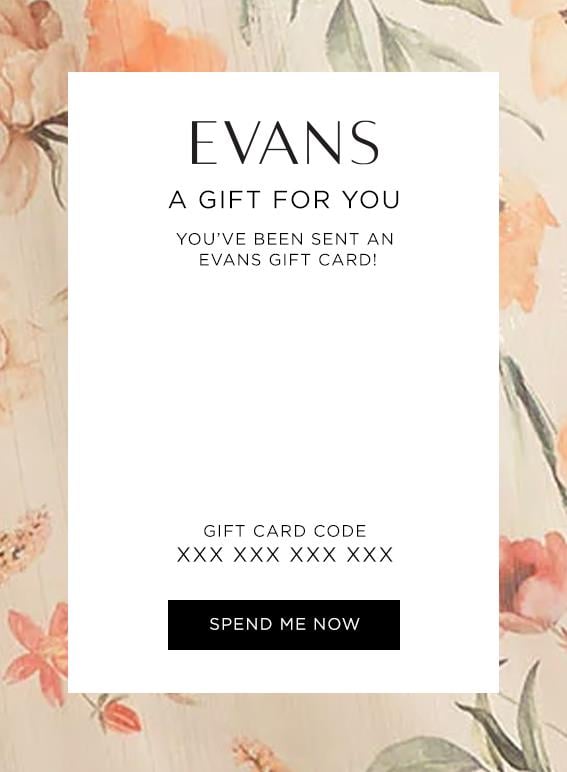 evans Evans Floral £10 - £150 Online Gift Card