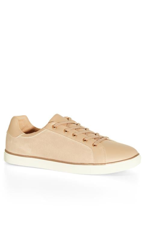 evans Evans Pink WIDE FIT Spencer Trainer