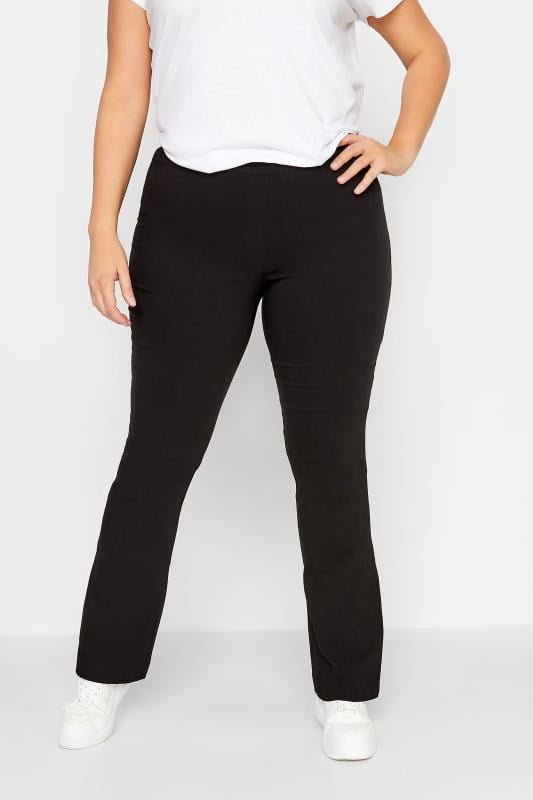 Evans LTS Tall Black Bootcut Trousers