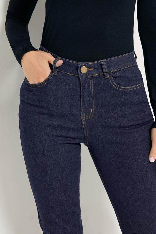 Evans LTS Tall Indigo Blue Denim Bootcut Jeans