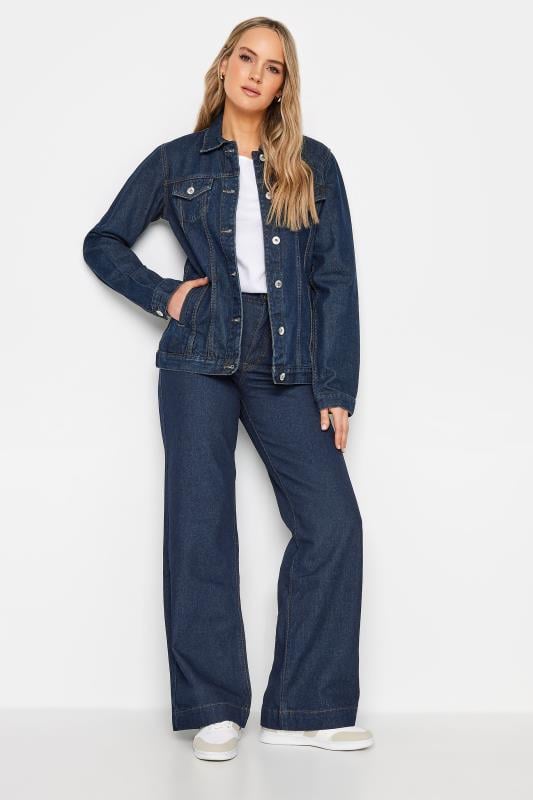 Evans LTS Tall Indigo Blue Denim Jacket