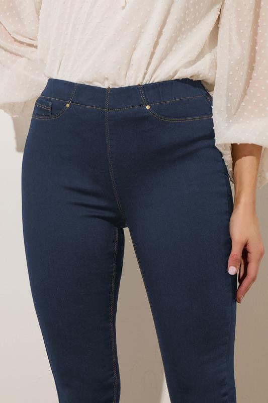 Evans LTS Tall Indigo Blue Stretch JENNY Jeggings