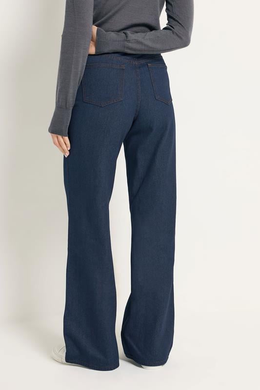Evans LTS Tall Indigo Blue Wide Leg Jeans