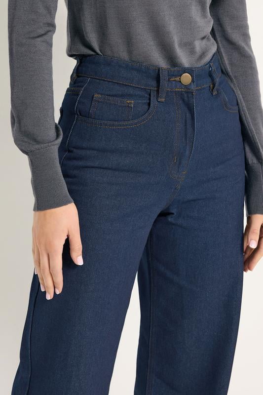 Evans LTS Tall Indigo Blue Wide Leg Jeans