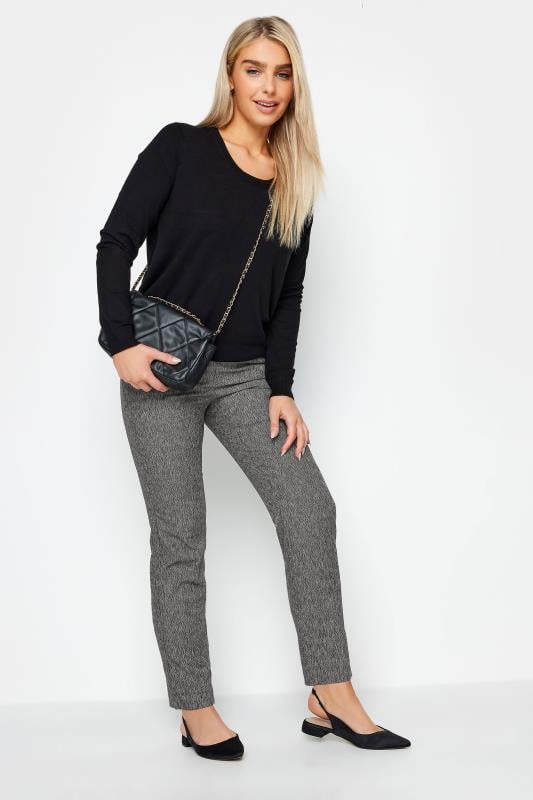 Evans M&Co Grey Tapered Trousers