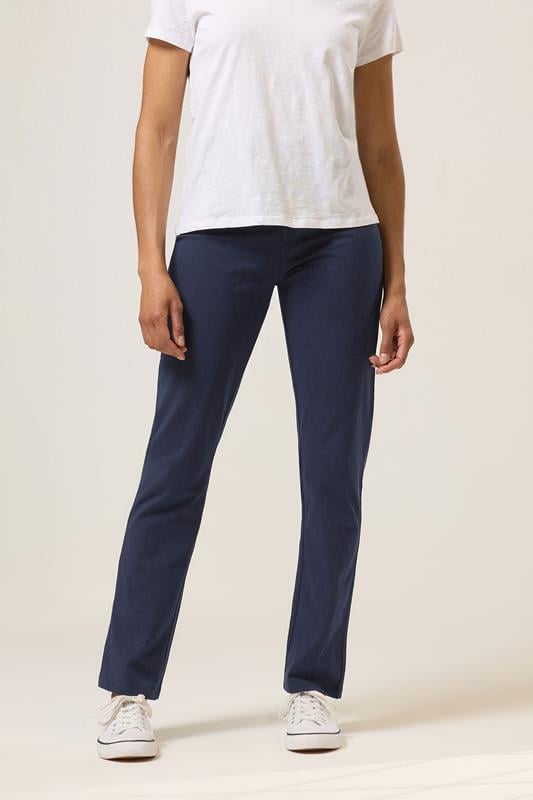 Evans M&Co Navy Blue Slim Leg Yoga Pants