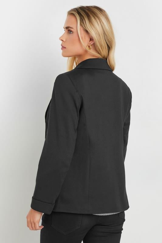 Evans M&Co Petite Black Ponte Blazer