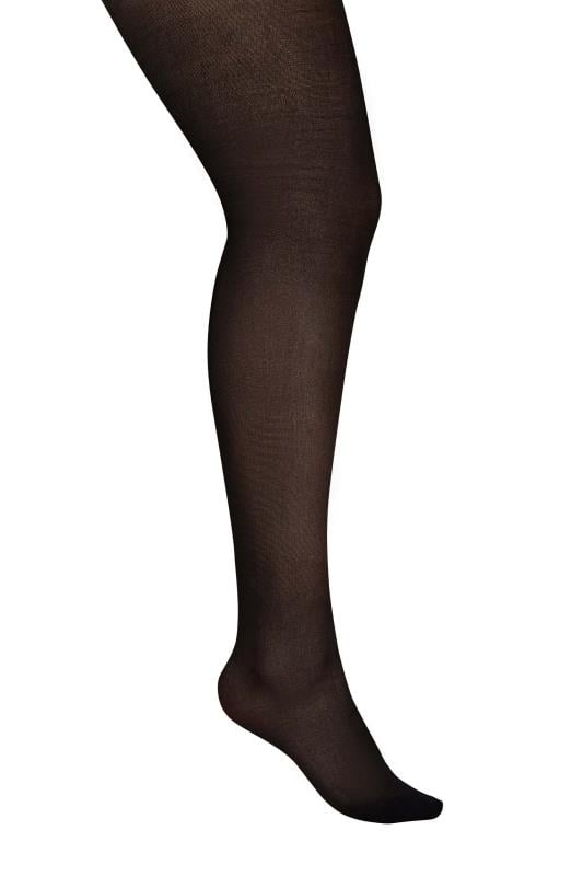 Evans Yours 2 PACK Black 100 Denier Tights