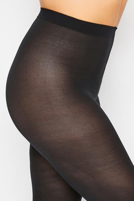 Evans Yours 2 PACK Black 70 Denier Tights