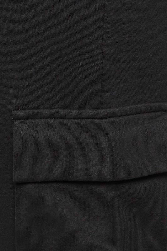 Evans YOURS Curve Black Cargo Joggers