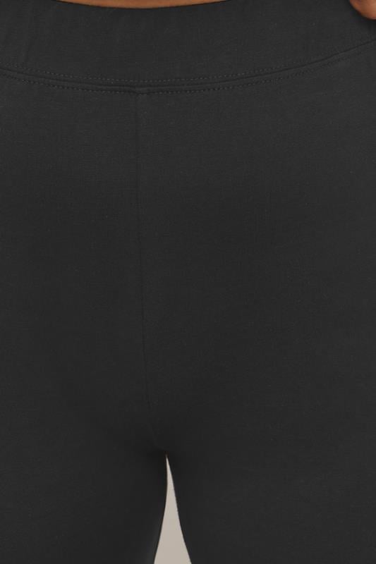 Evans YOURS Curve Black Flared Leggings