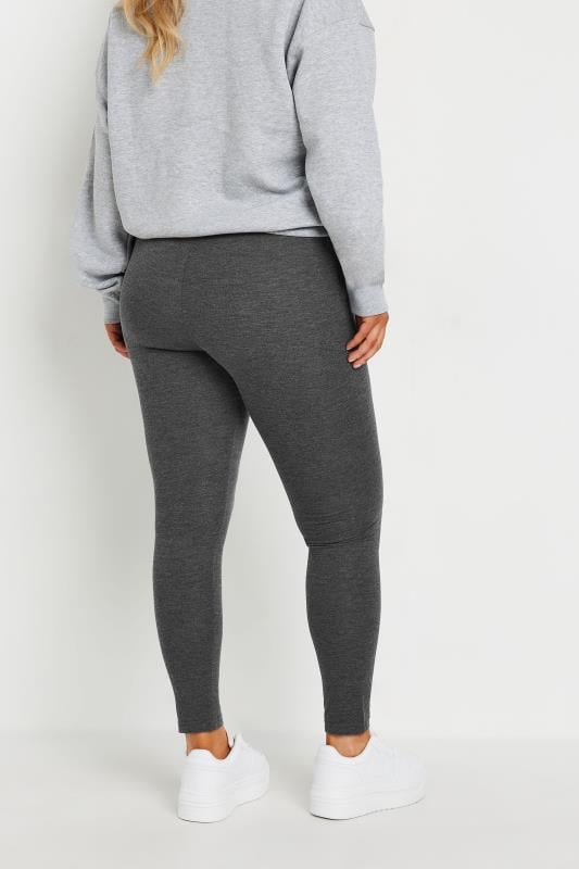 Evans YOURS Curve Grey Soft Touch Stretch Leggings