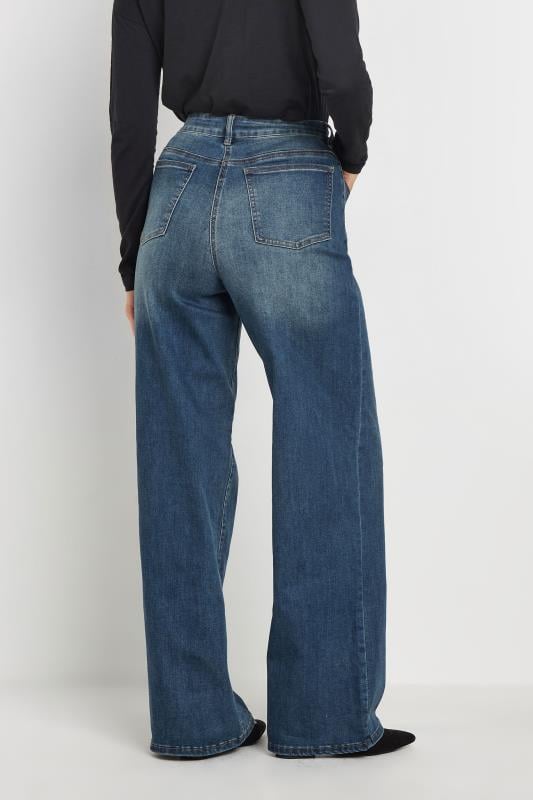 Evans LTS MADE FOR GOOD Tall Blue Wash Wide Leg Jeans