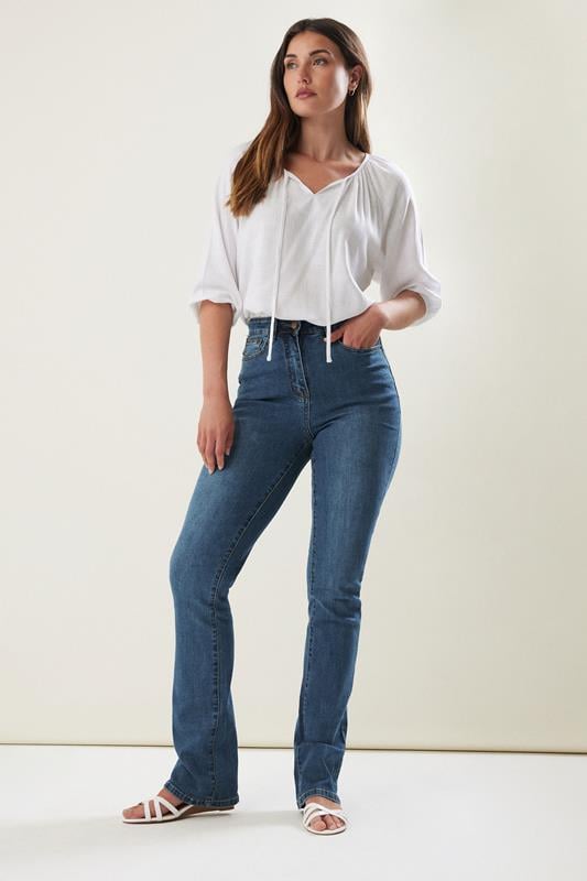 evans LTS MADE FOR GOOD Tall Dark Blue Bootcut Jeans