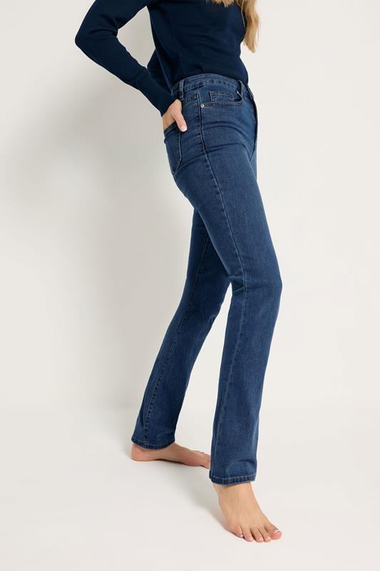 Evans LTS Tall Dark Blue Stretch Straight Leg Jeans