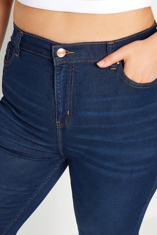 Evans YOURS Curve Indigo Blue Straight Leg RUBY Jeans