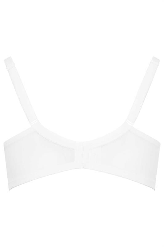 Evans YOURS White Smooth Non-Padded Underwired Full Cup Bra